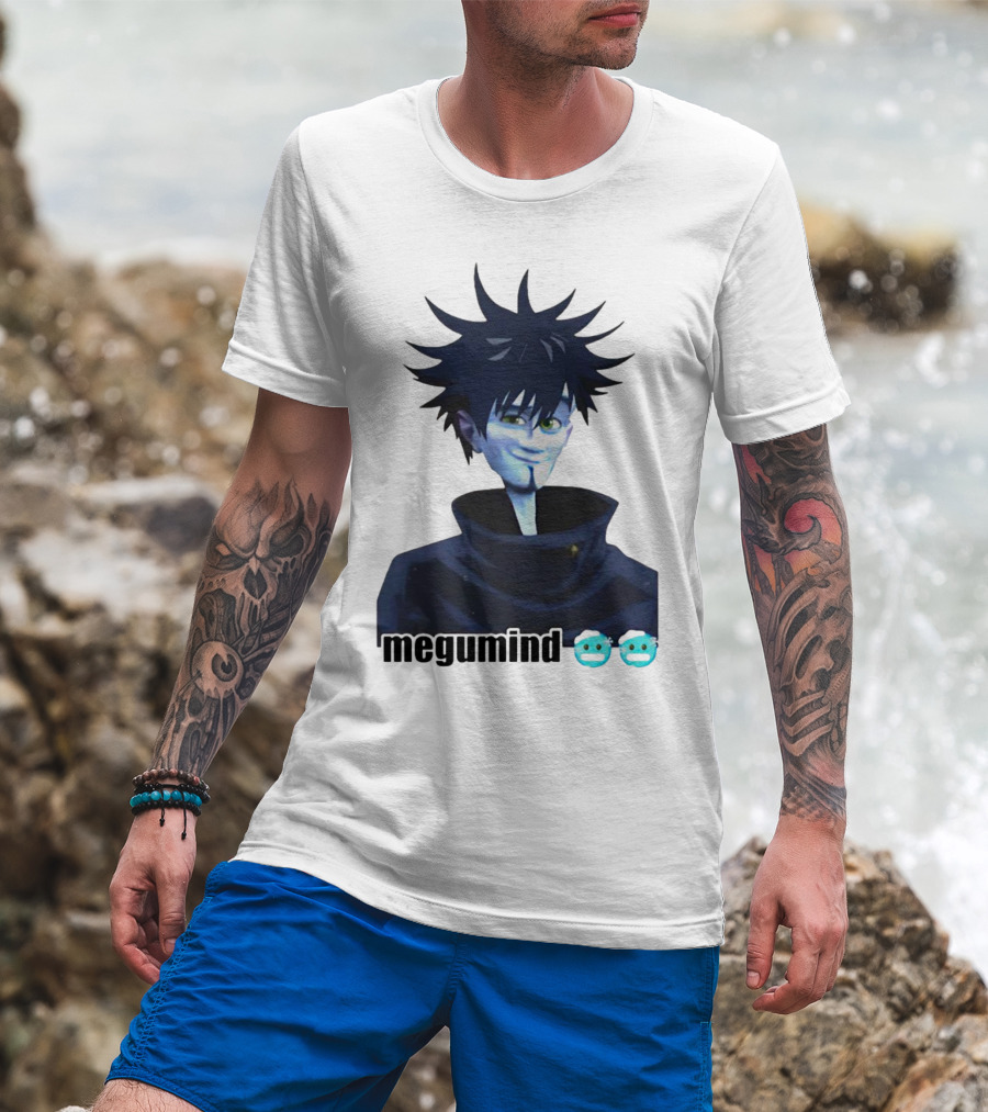 Fushiguro Megumi Megumind Emoji Face T-Shirt