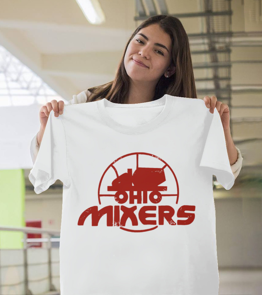 Ohio Mixers Basketball Concrete Truck T-Shirt