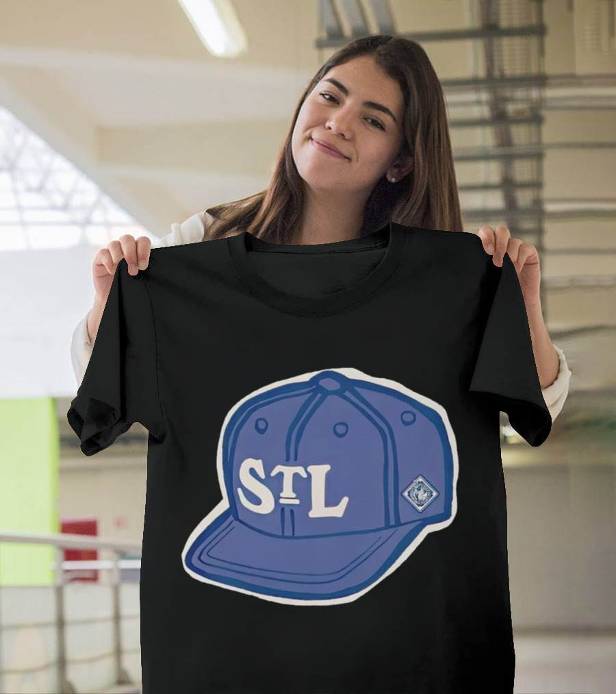 St. Louis Stars STL Negro Leagues Baseball Cap Insignia T-Shirt