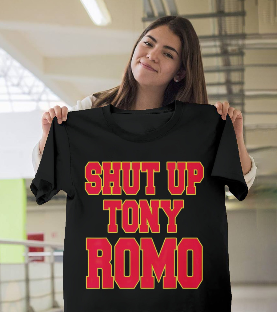 Kansas City Chiefs Shut Up Tony Romo T-Shirt