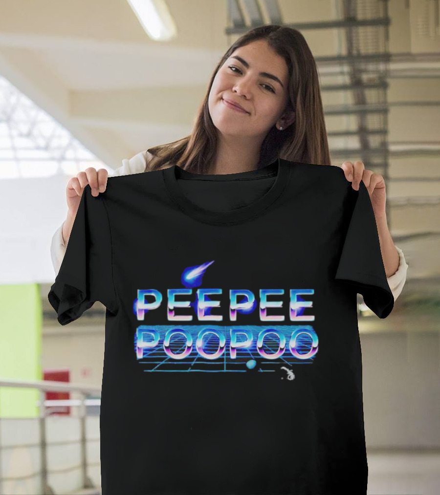 Peepeepoopoo Vaporwave Aesthetic Retro Synthwave T-Shirt