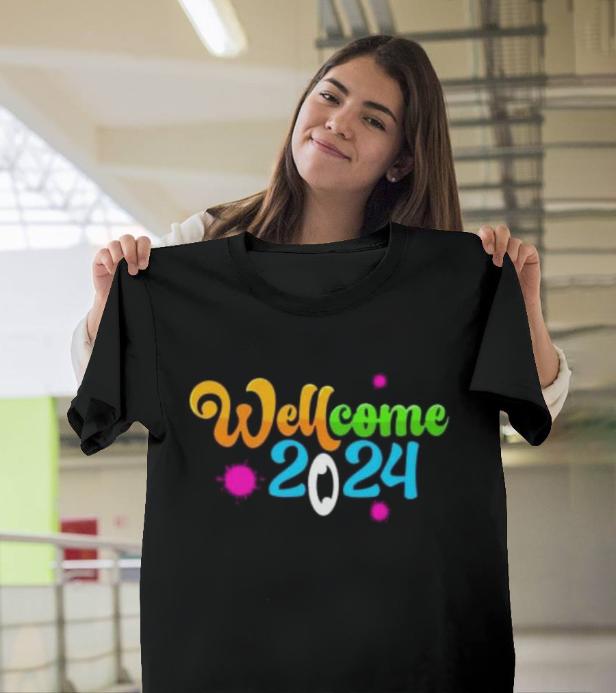Wellcome 2024 Happy New Year T-Shirt