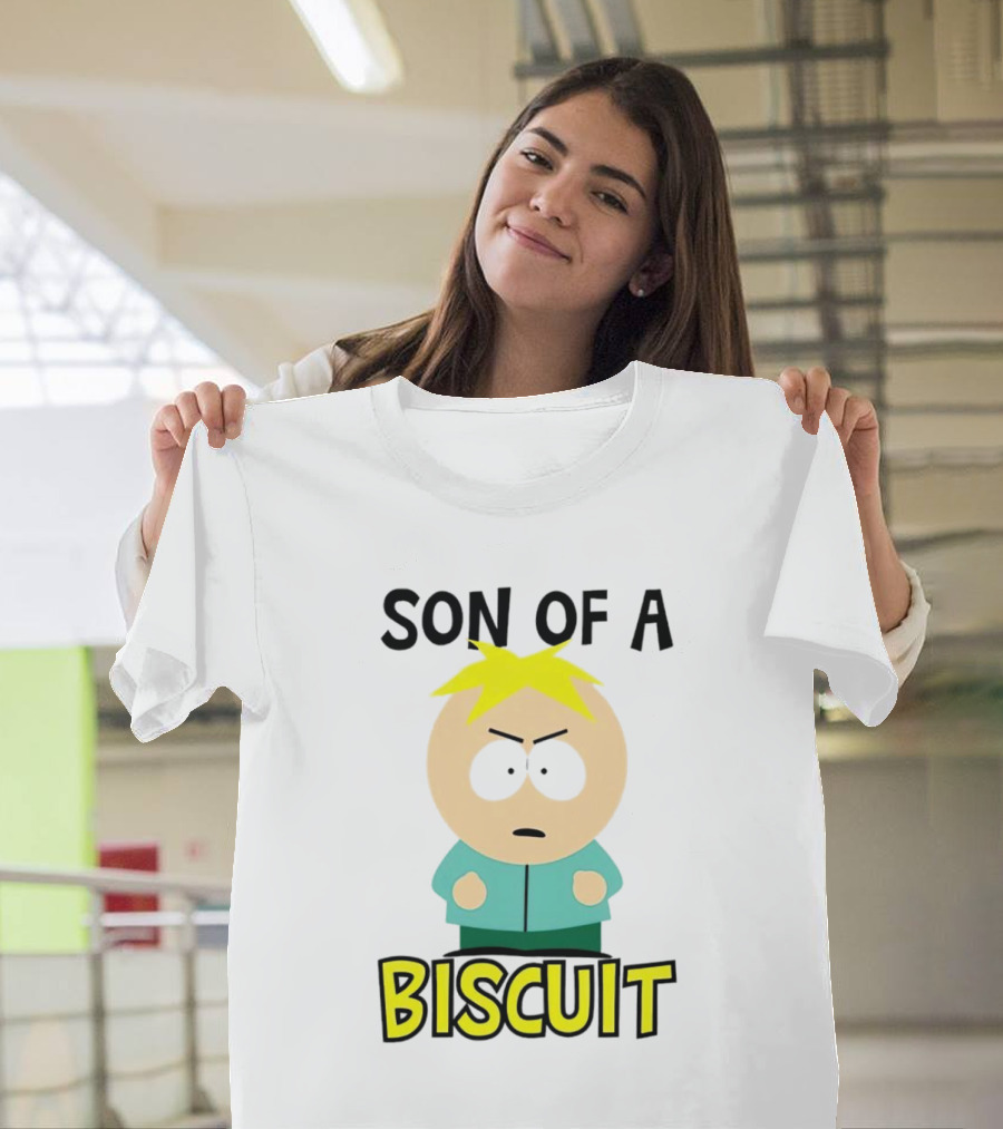 South Park Son Of A Biscuit Butters Meme T-Shirt