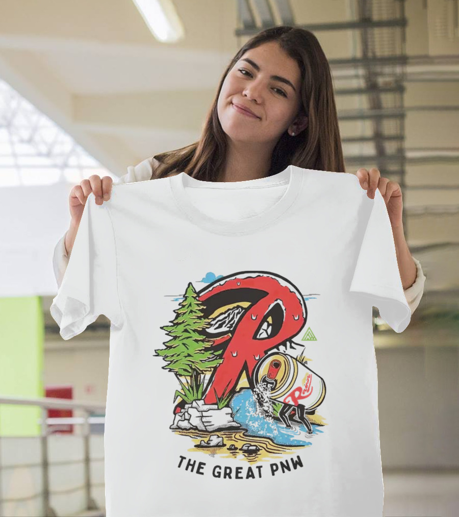 Rainier Beer The Great PNW Adventure Refresh T-Shirt