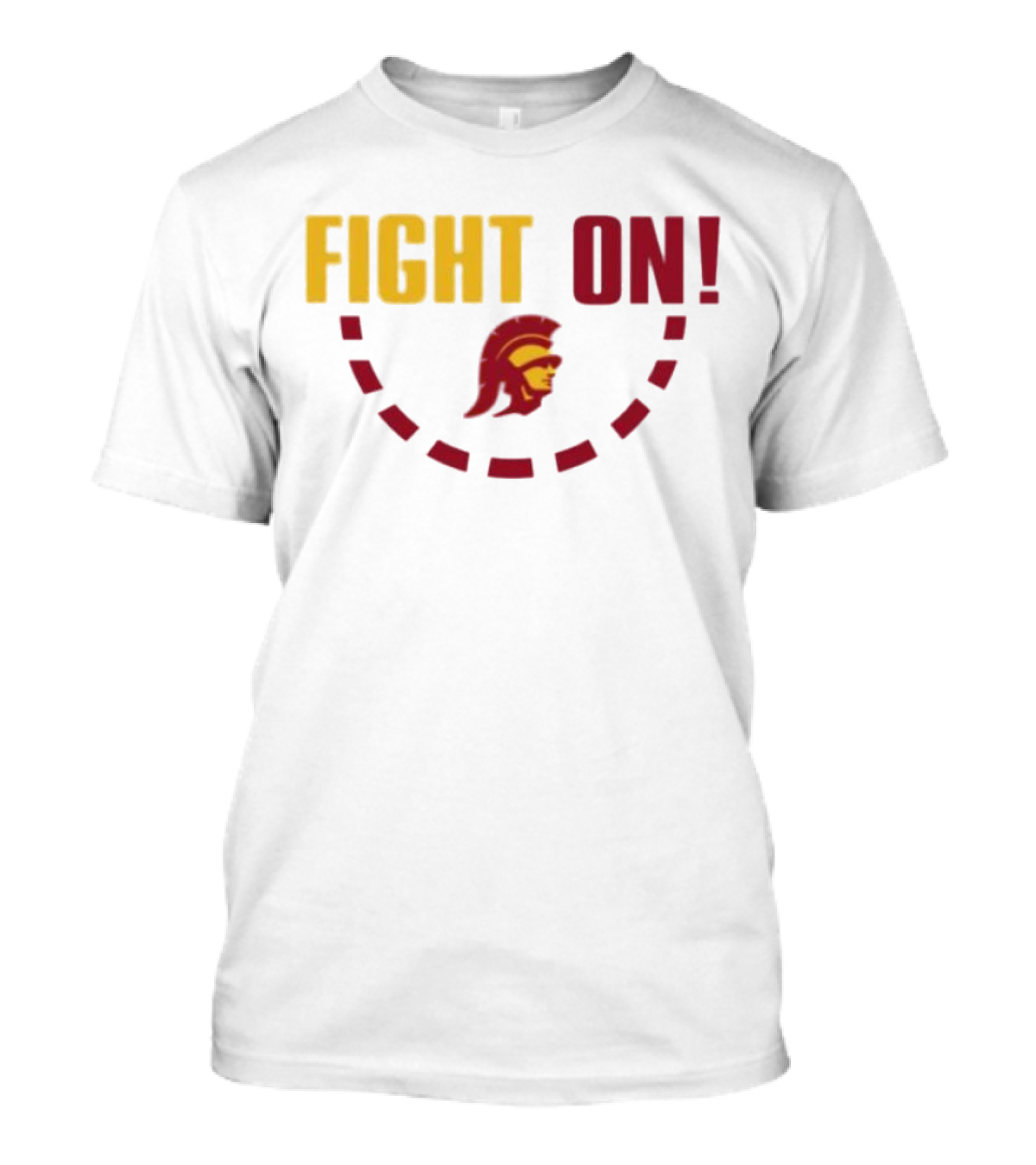 FIGHT ON USC Trojans Trojan Head T-Shirt