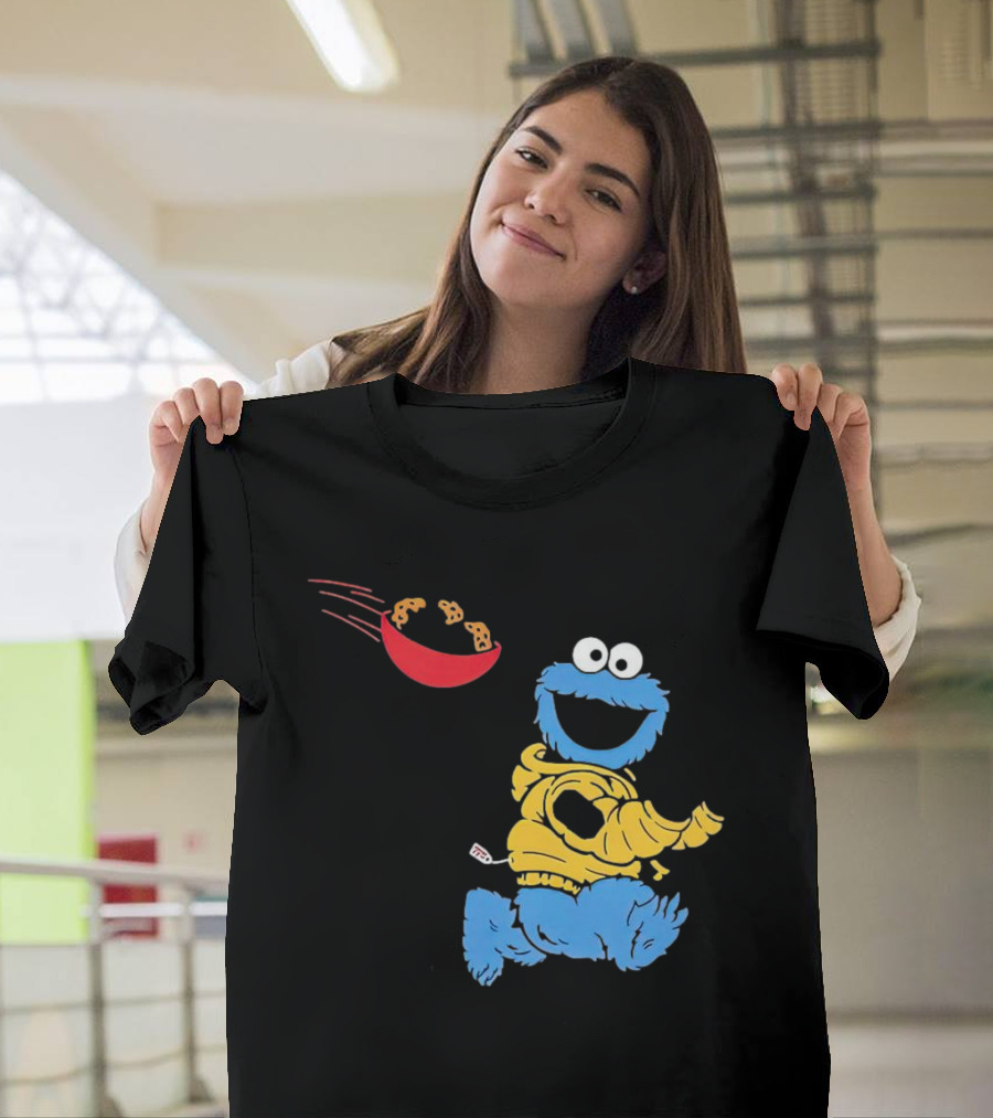 Catch Monster Chasing Cookie Bowl T-Shirt