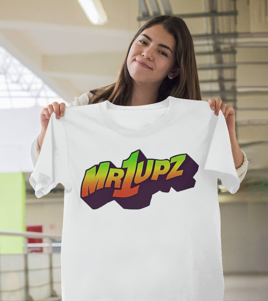 Mr1upz Shagadelic Retro Gradient Text T-Shirt
