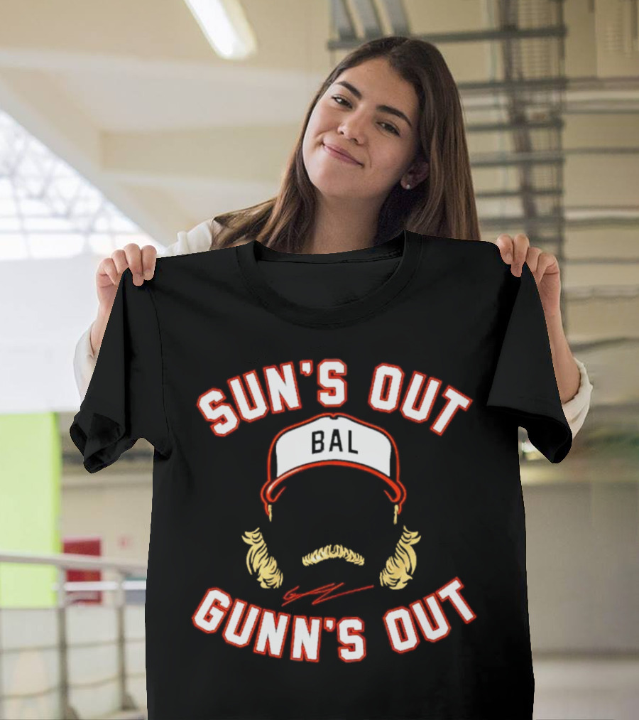 Gunnar Henderson Sun’s Out Gunn’s Out BAL Cap T-Shirt