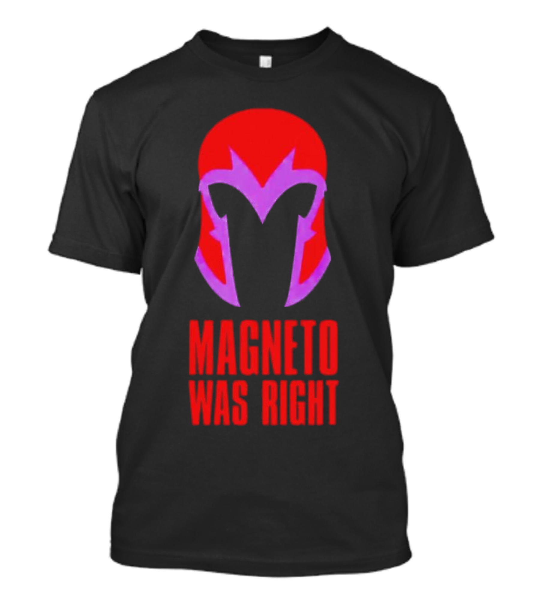Magneto Was Right Helmet Icon Marvel Fan T-Shirt