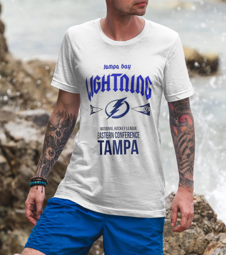 Tampa Bay Lightning National Hockey League Eastern Conference Tour T-Shirt