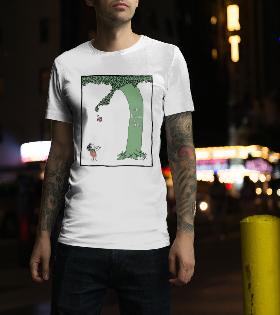 The Tripping Tree Heart Exchange Green Animation T-Shirt