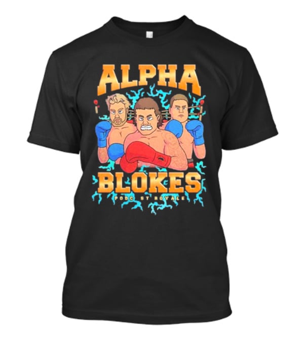 Alpha Blokes Podc St Royale Boxing Trio T-Shirt