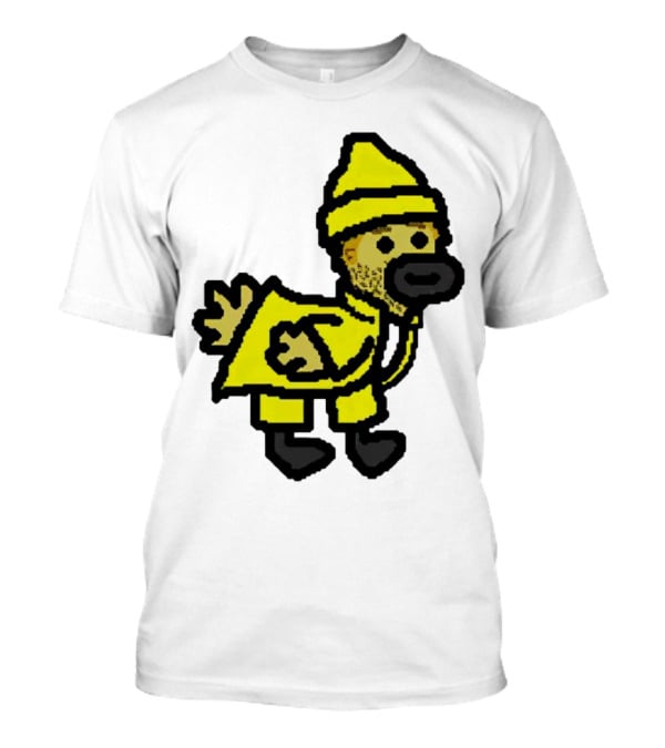 Fall Guy Gosling Bearded Yellow Raincoat Sprite T-Shirt