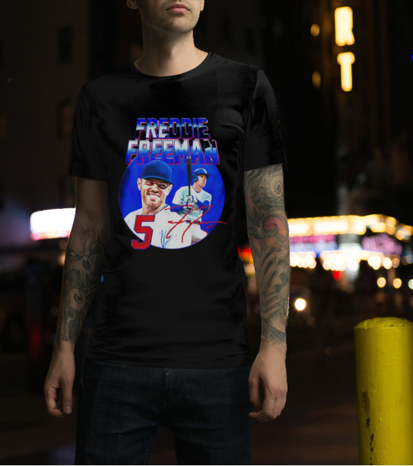 Freddie Freeman 5 Signature Series T-Shirt