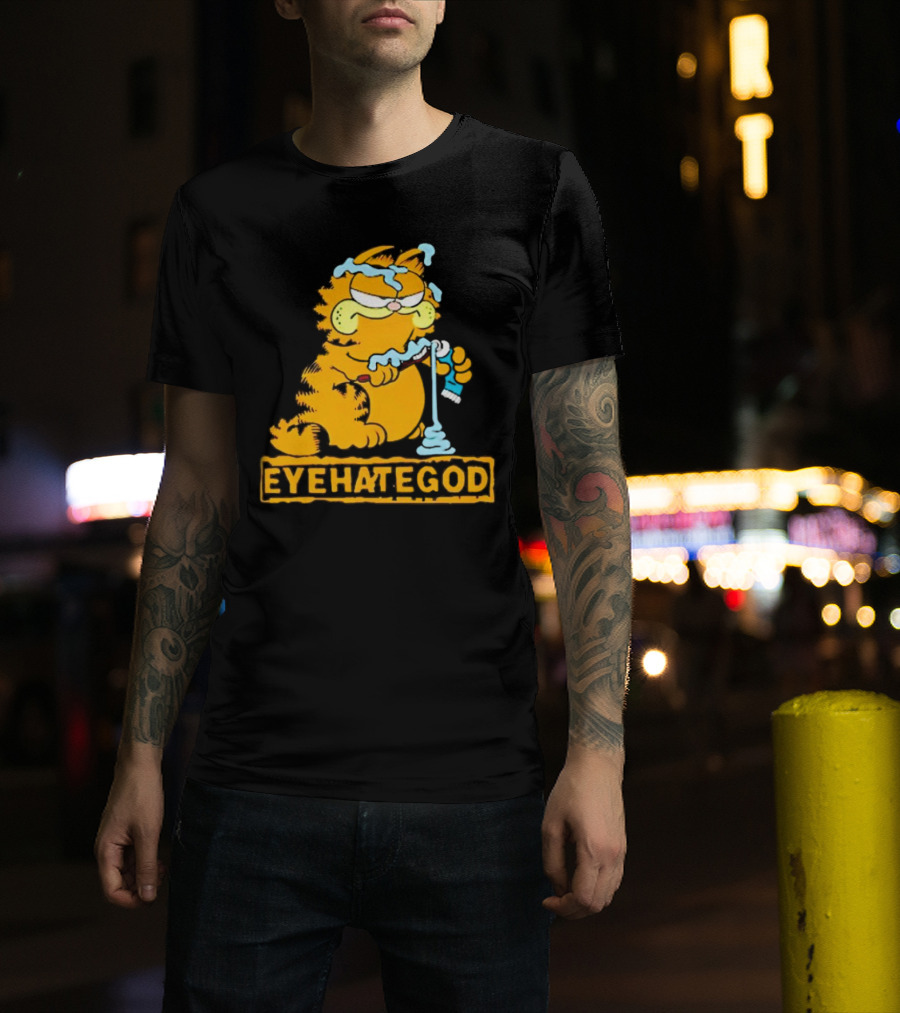 Eyehategod Garfield Toothpaste T-Shirt