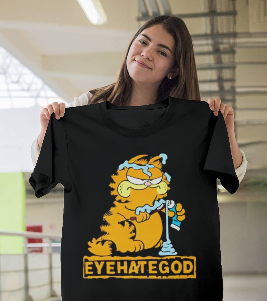 Eyehategod Garfield Toothpaste T-Shirt