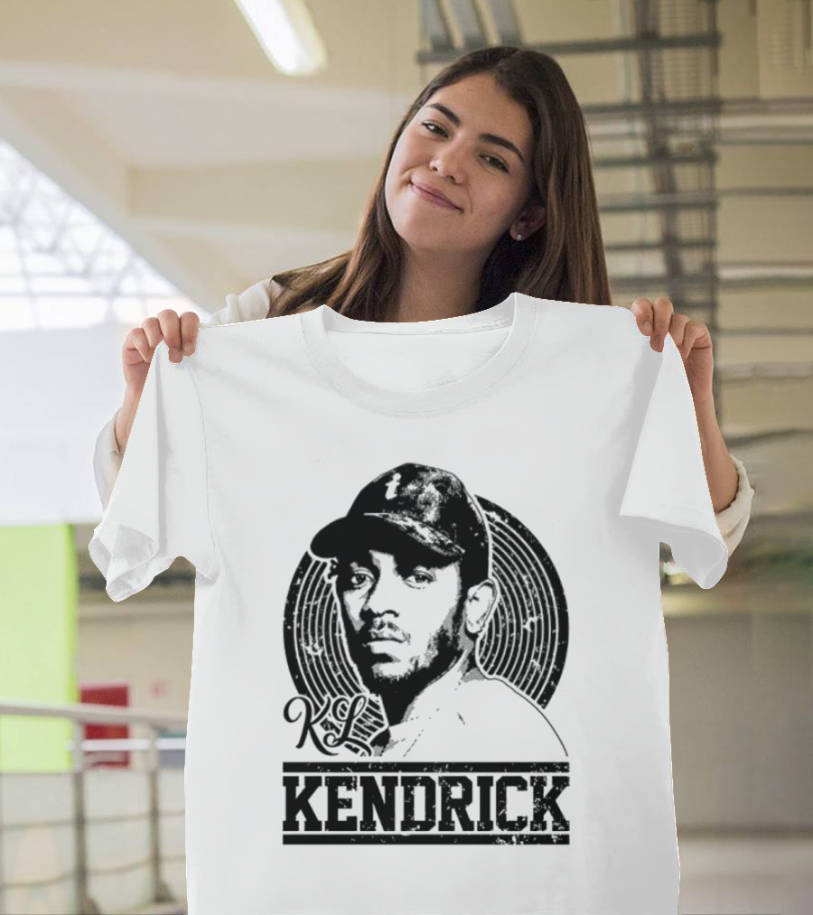 Kendrick Lamar KL Iconic Tribute Circular T-Shirt