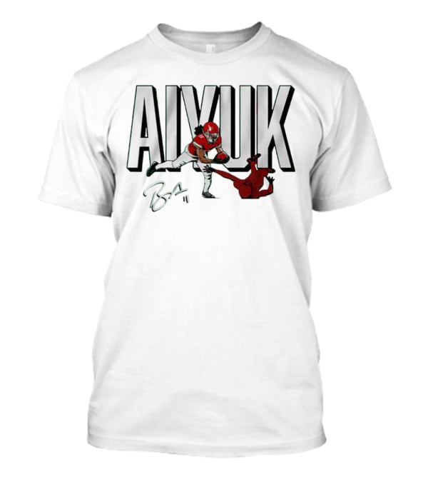 Brandon Aiyuk BA Iconic Football Moment T-Shirt