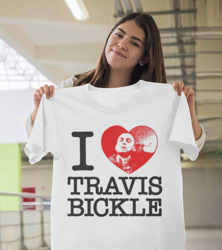 I Heart Travis Bickle Red Heart T-Shirt