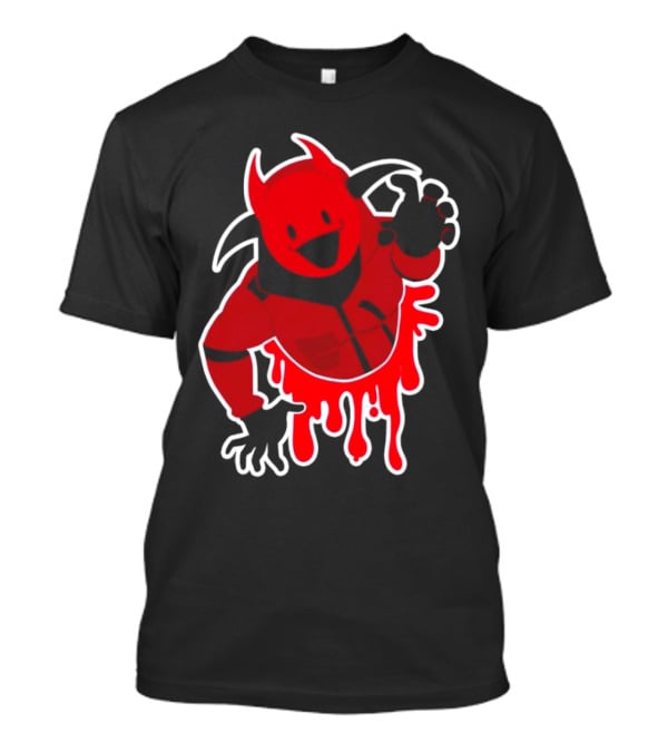 Reddsmess Get Over Here Fall Guy Devil Costume T-Shirt