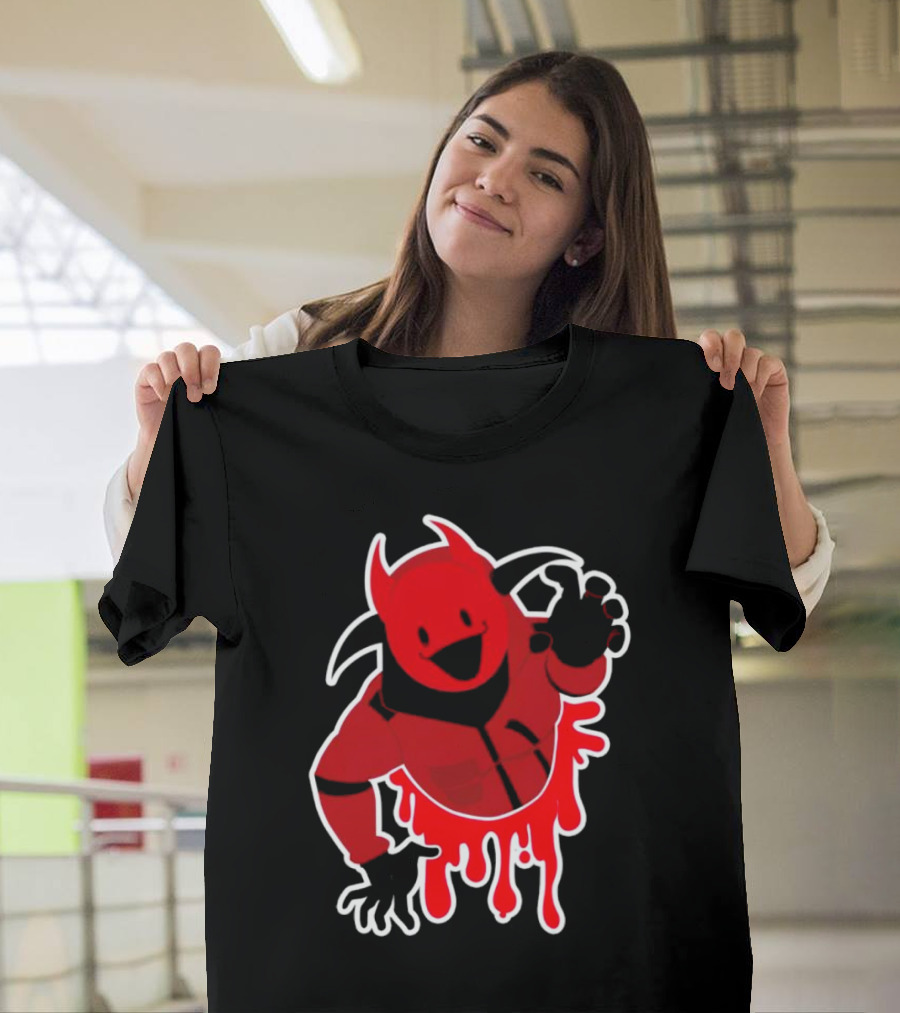 Reddsmess Get Over Here Fall Guy Devil Costume T-Shirt
