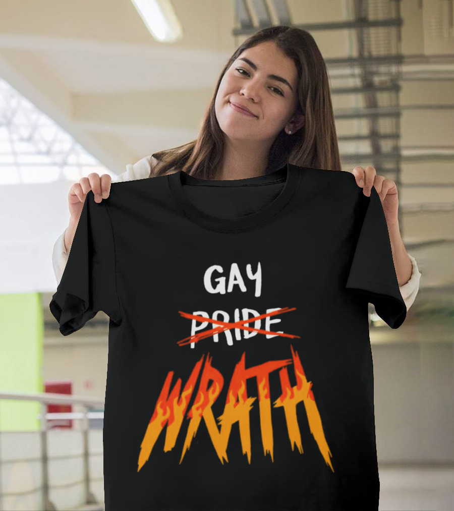 Mars Heyward Gay Pride Wrath T-Shirt