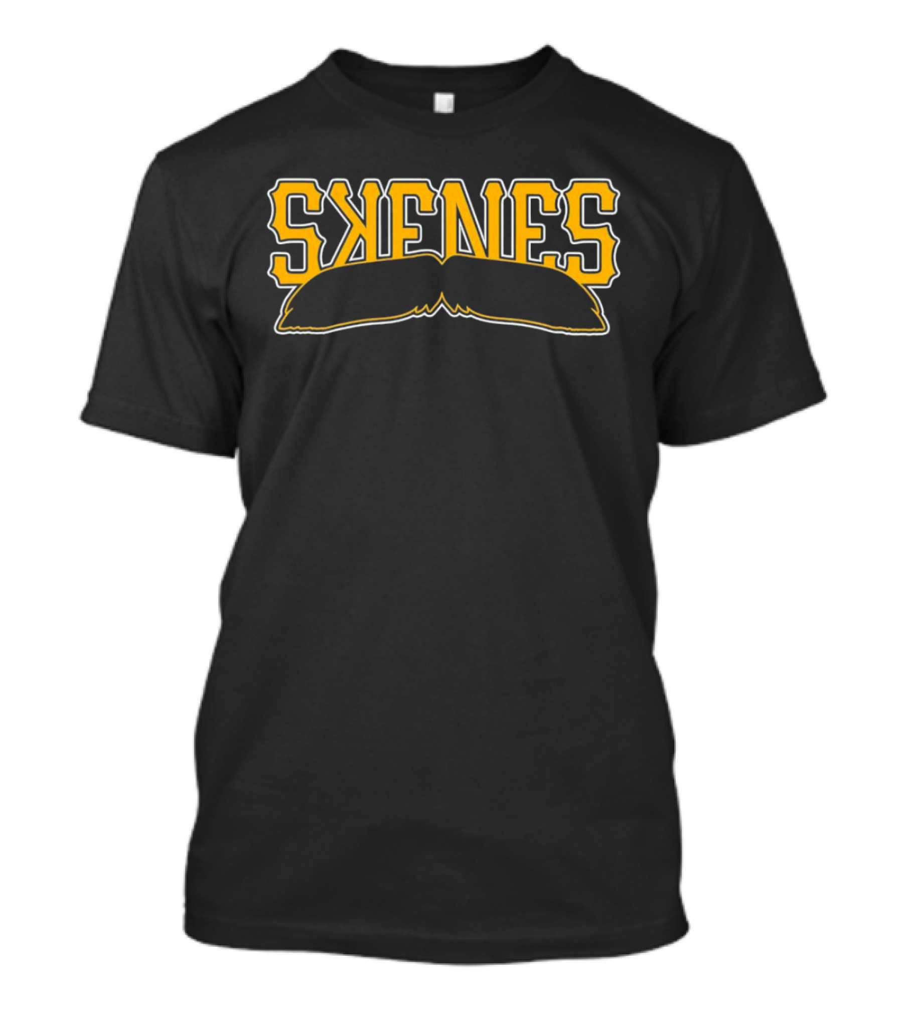 SKNES Pittsburgh Pirates Mustache Icon Baseball T-Shirt