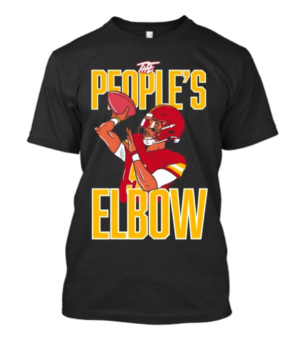 The People’s Elbow Washington Commanders Football Player Quarterback T-Shirt