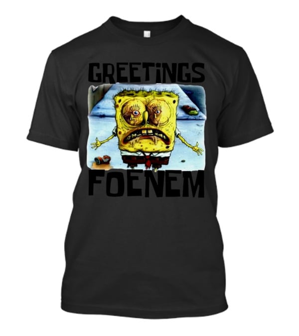 SpongeBob SquarePants Greetings Foenem T-Shirt