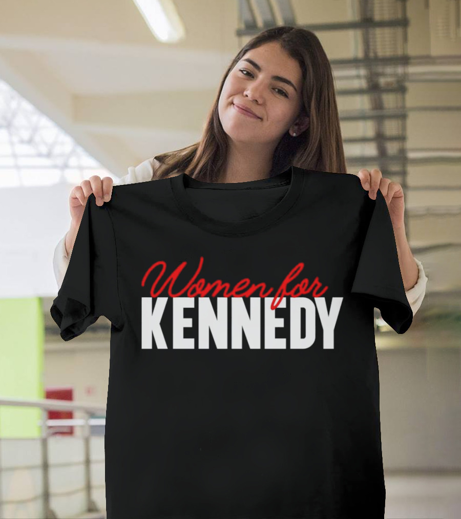 Women For Kennedy Political Campaign Supporters T-Shirt