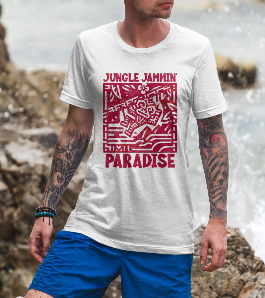 Jungle Jammin' Tiki Paradise Adventure T-Shirt
