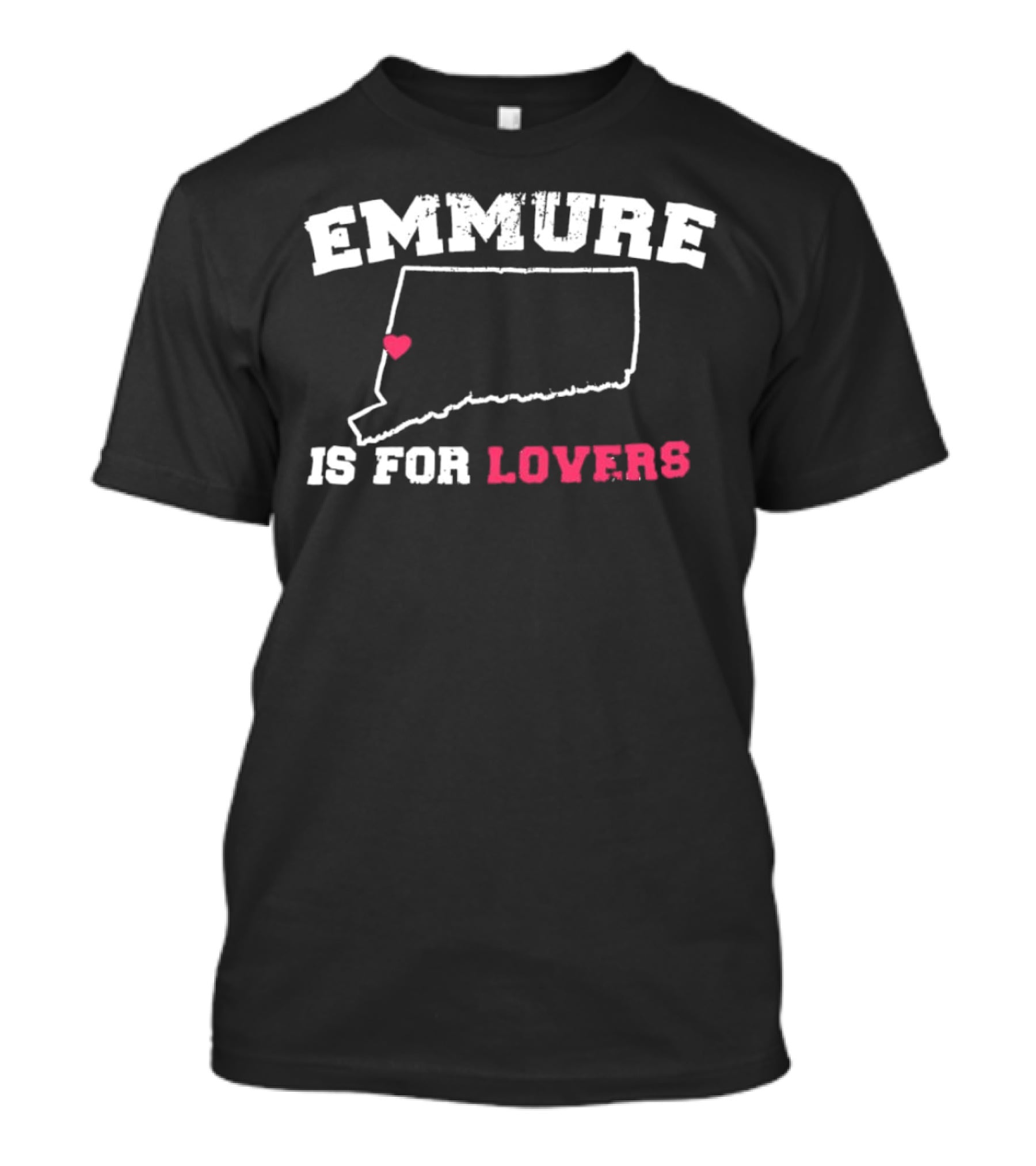 Emmure Is For Lovers Connecticut Heart Location T-Shirt
