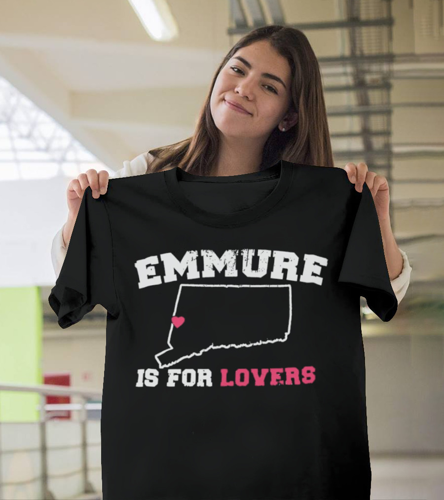 Emmure Is For Lovers Connecticut Heart Location T-Shirt