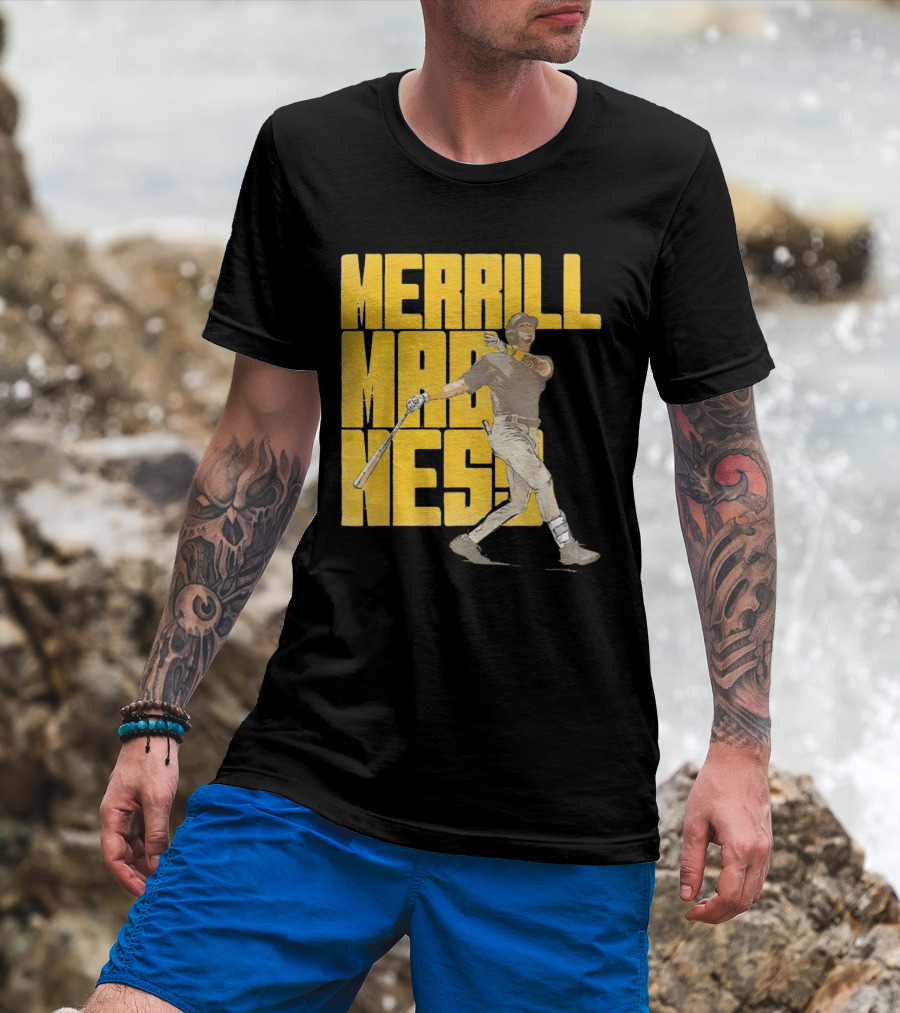Merrill Madness San Diego Padres Baseball Jackson T-Shirt