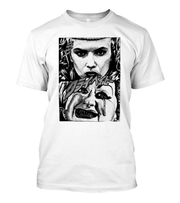 Mobshity Cry Baby John Waters Japanese Comic Style Faces T-Shirt