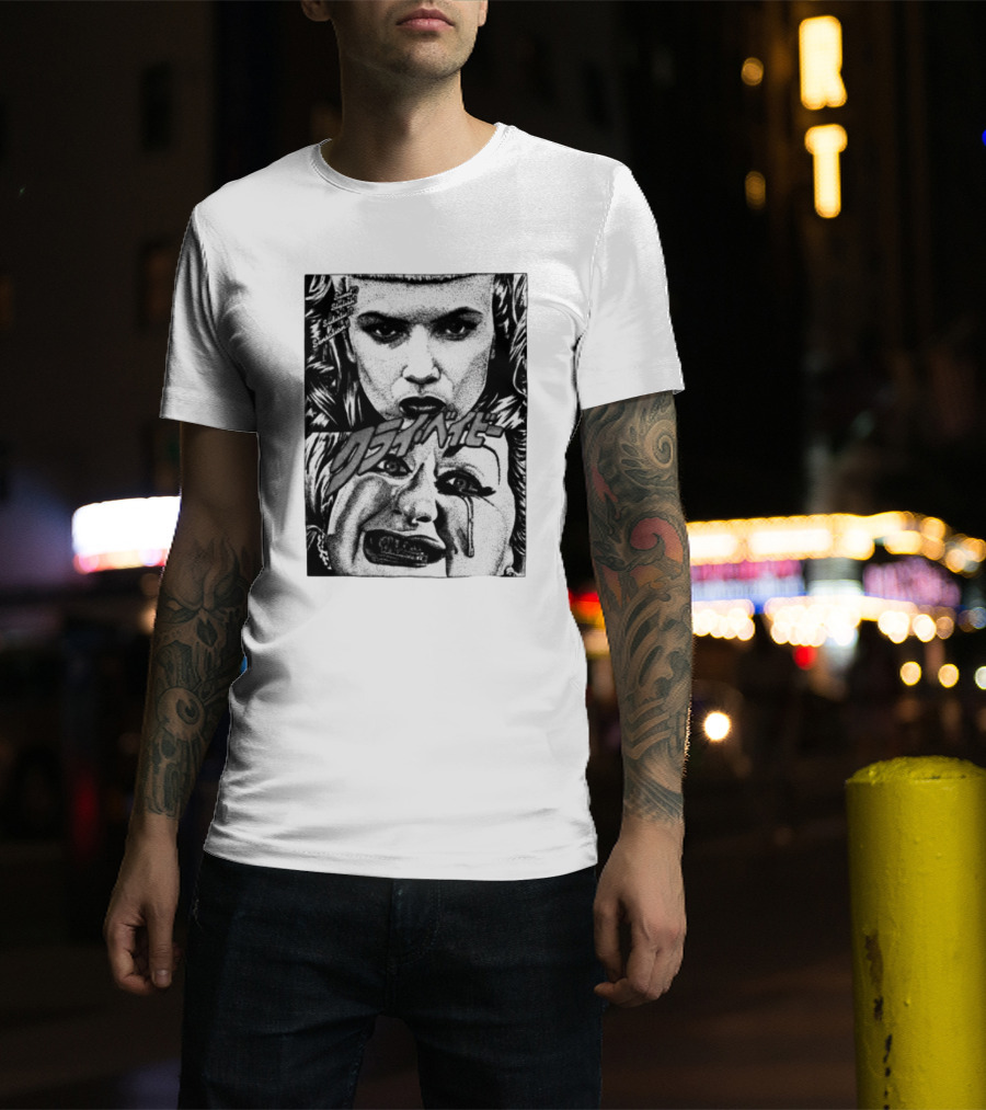 Mobshity Cry Baby John Waters Japanese Comic Style Faces T-Shirt