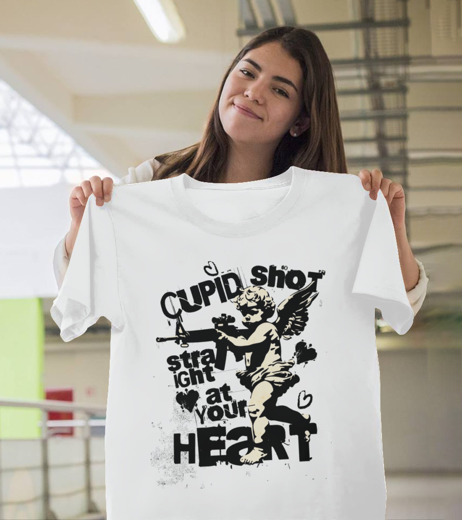 Cupid Shot Straight At Your Heart T-Shirt