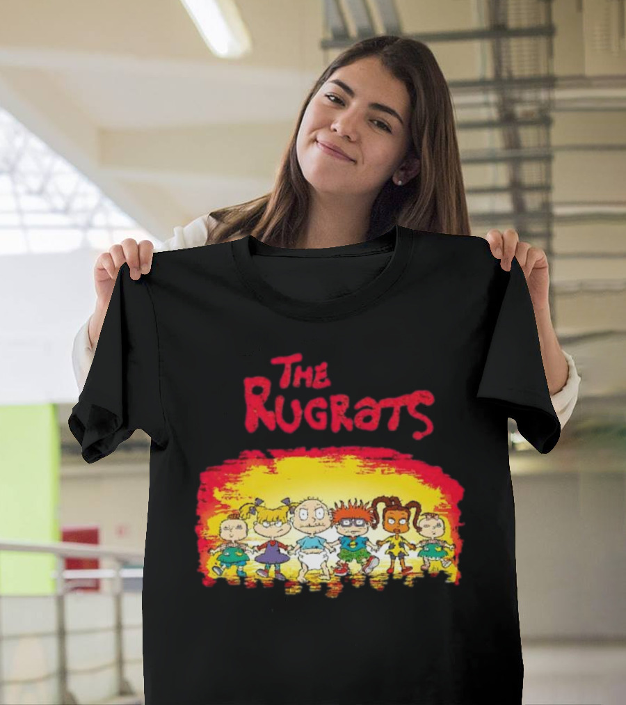 The Rugrats Characters X The Warriors Fusion T-Shirt