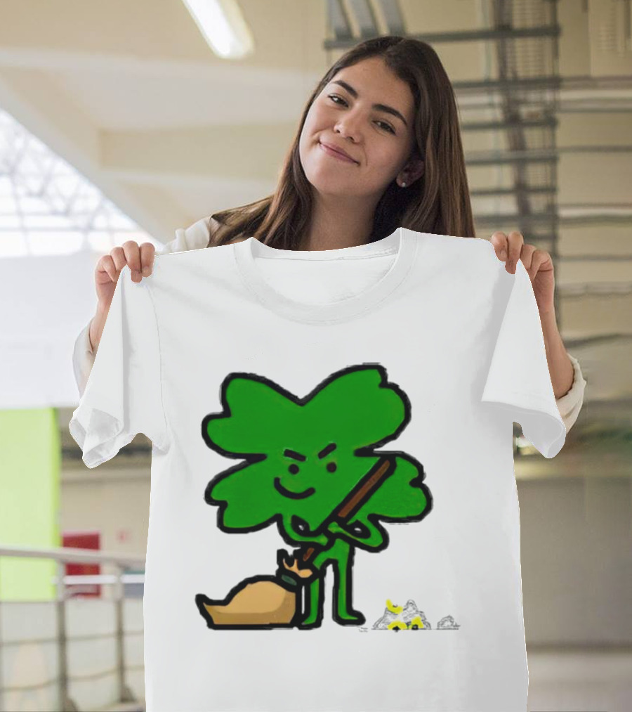 Boston Celtics Sweeping Shamrock Victory T-Shirt