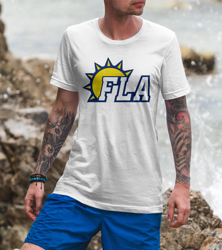 Florida Panthers Sunburst FLA T-Shirt