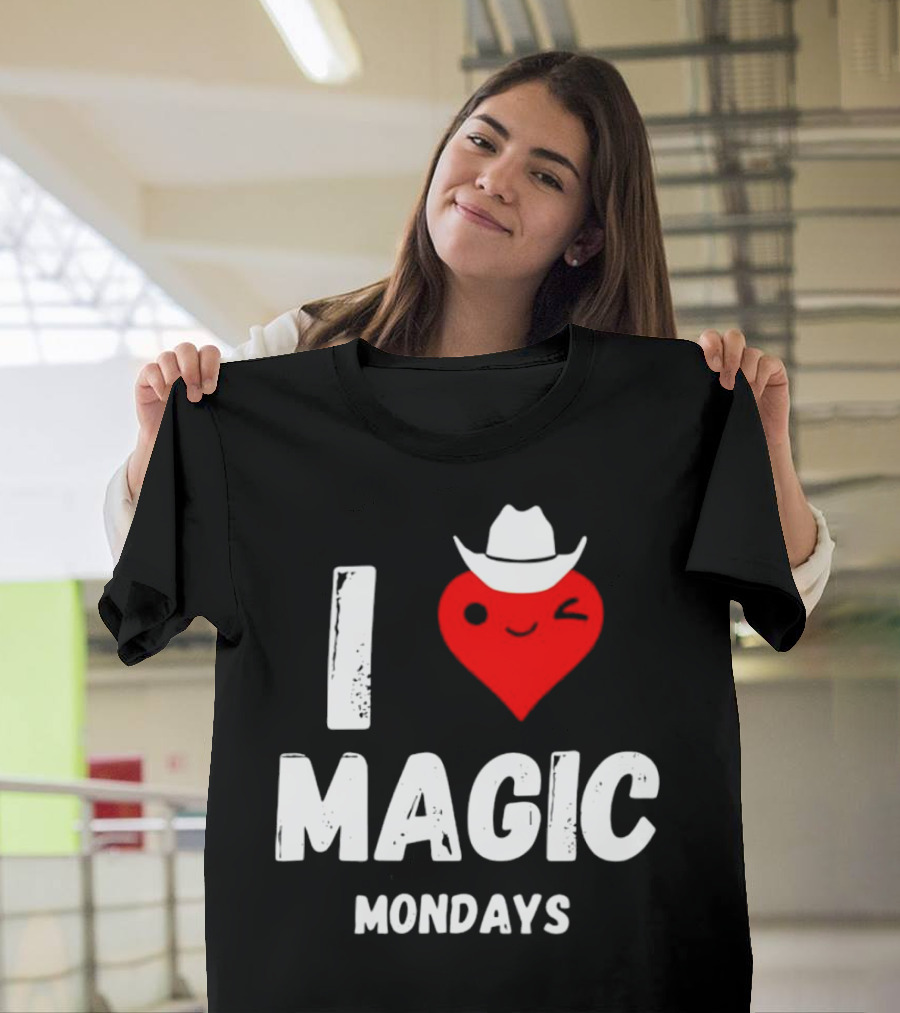 I Heart Cowboy Magic Mondays T-Shirt