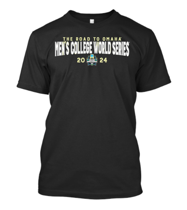 The Road To Omaha 2024 Men's College World Series T-Shirt