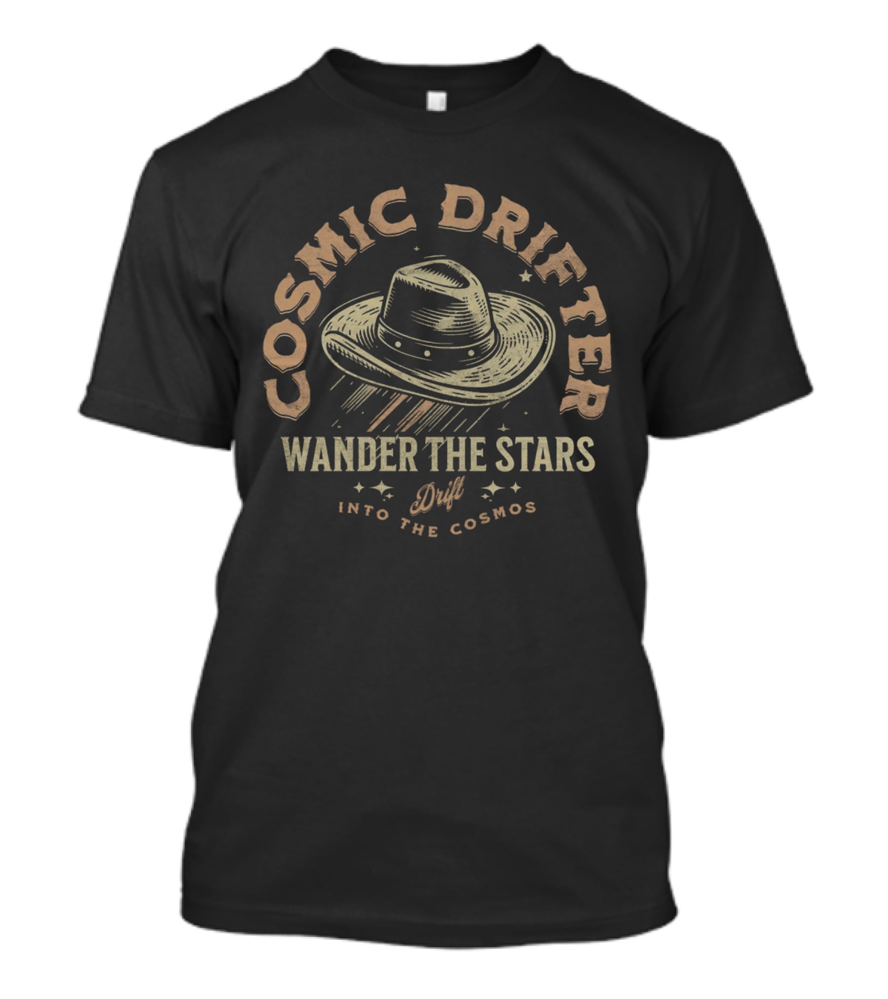 Cosmic Drifter Wander The Stars Drift Into The Cosmos T-Shirt