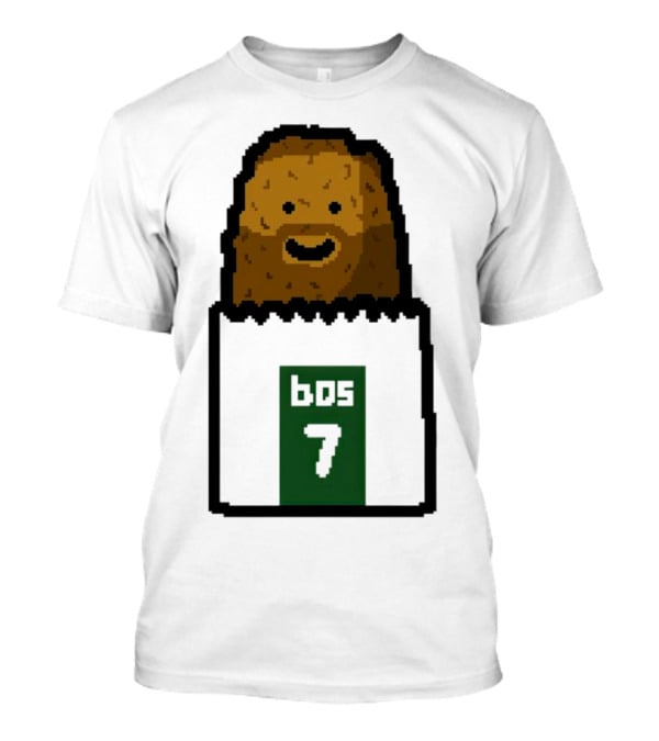 Jaylen Brown Celtics Hash Brown BOS 7 T-Shirt