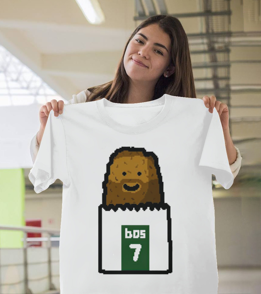 Jaylen Brown Celtics Hash Brown BOS 7 T-Shirt