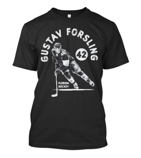 Gustav Forsling 42 Florida Hockey T-Shirt
