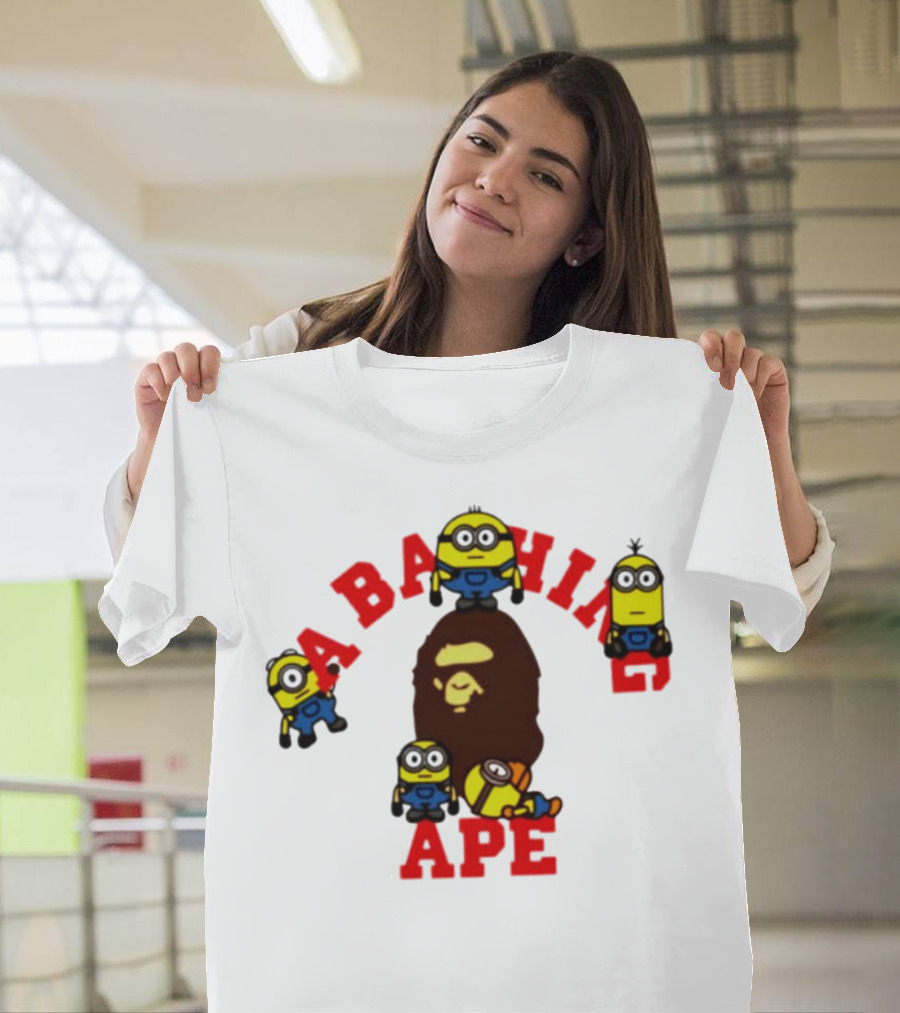 A Bathing Ape Minion Collaboration T-Shirt
