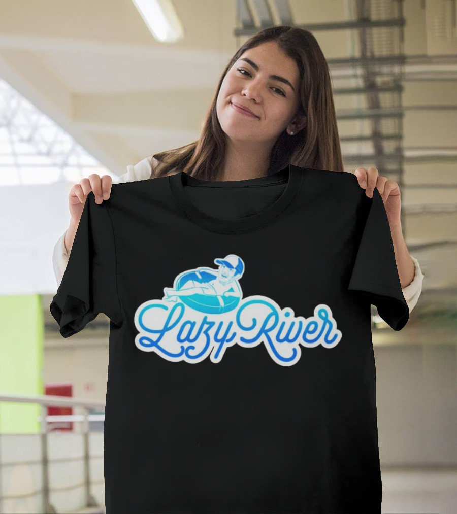 Lazy River Float Chill Relaxation Cartoon T-Shirt