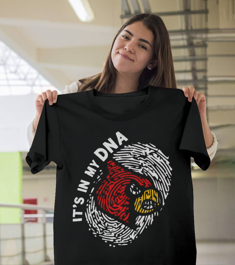 Louisville Cardinals It’s In My DNA Fingerprint T-Shirt