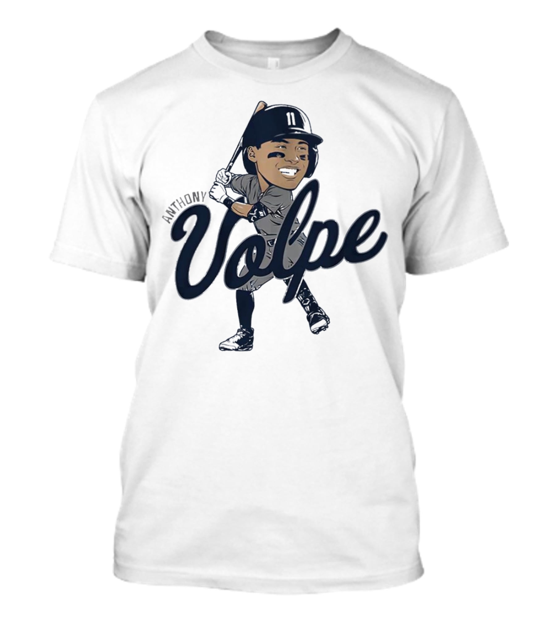 Anthony Volpe New York Yankees Caricature T-Shirt